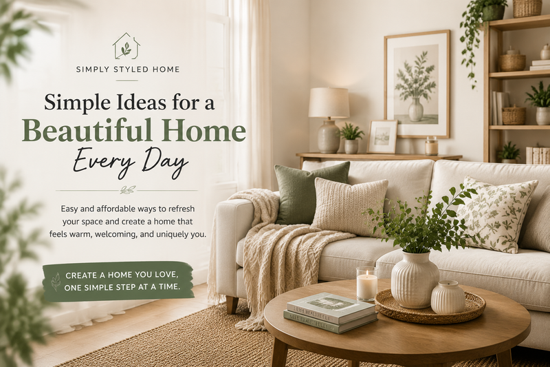Simple Ideas for a Beautiful Home Every Day