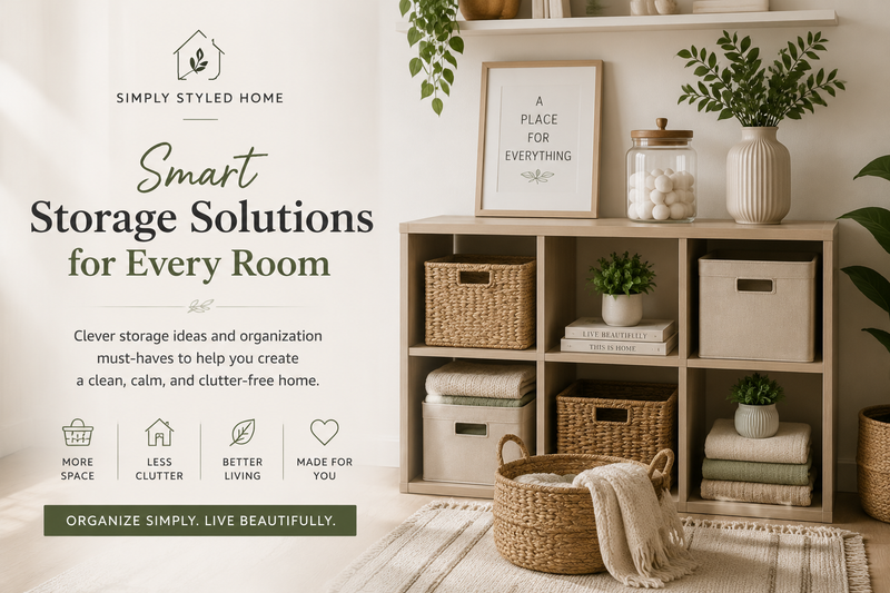 Smart Storage Solutions for Every Room
